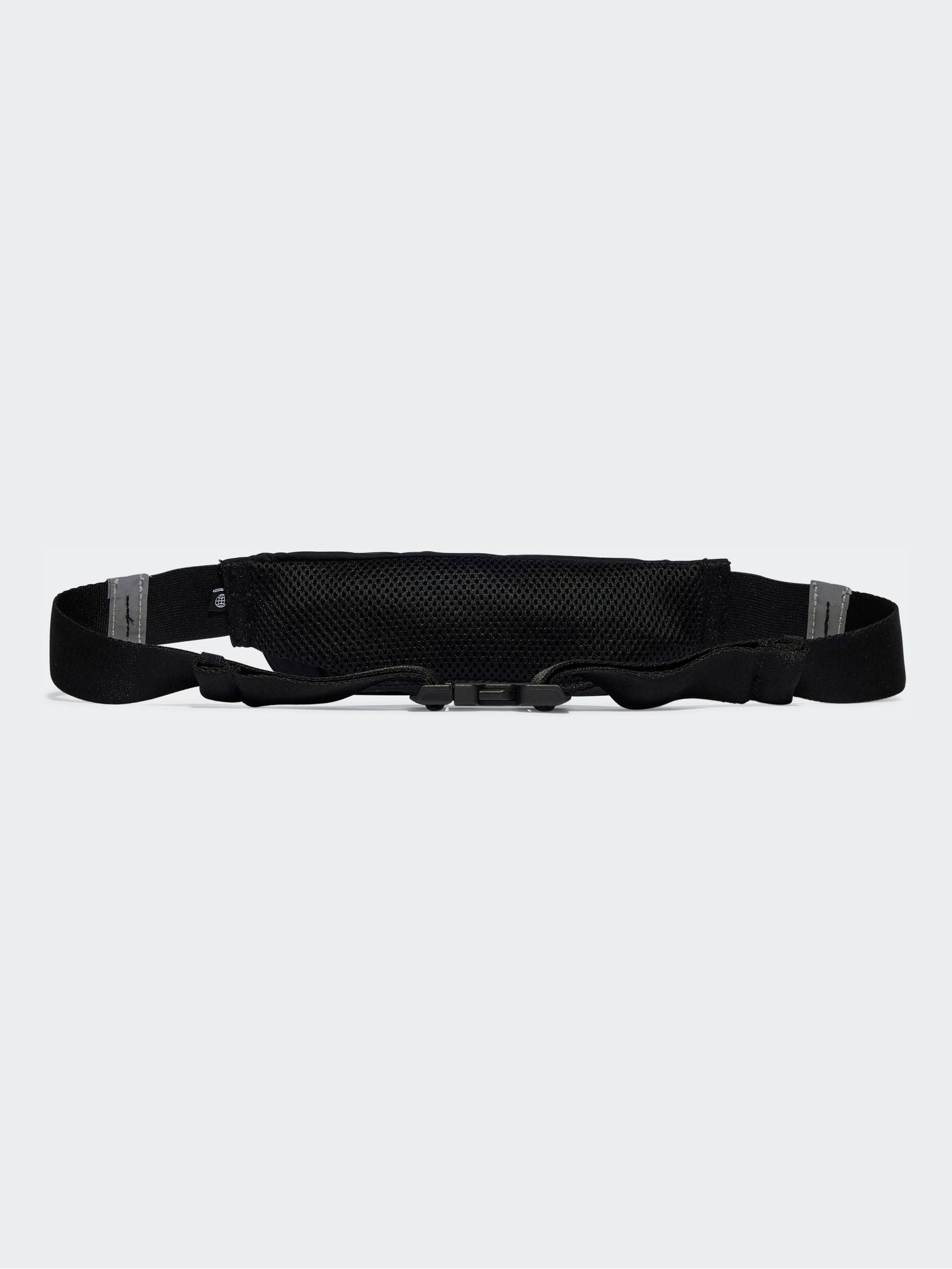 adidas Black Run Belt waist bag for running (British brand)