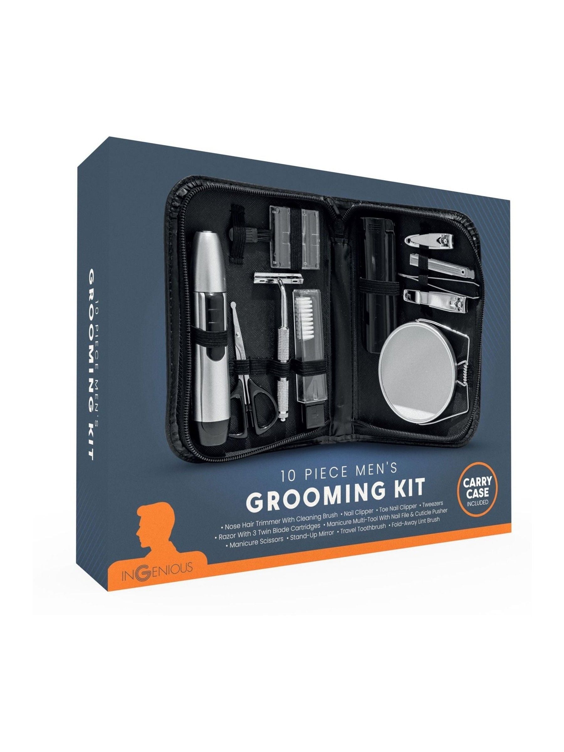 MenKind Black Grooming Kit with trimmer, UK version