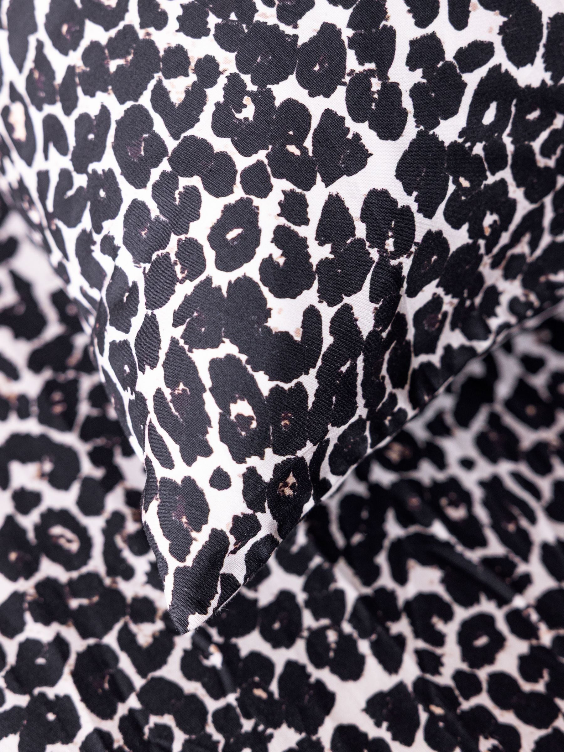 Rockett St George snow leopard pillowcases, imported from the UK