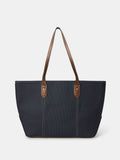 Accessorize blue plain large tote bag - British brand
