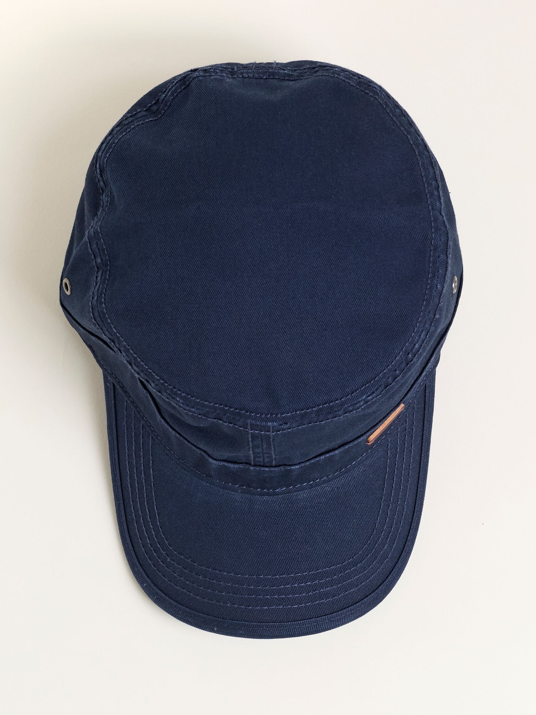 FatFace Navy Blue Train Driver Cap