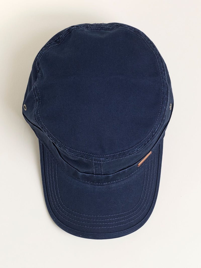 FatFace Navy Blue Train Driver Cap