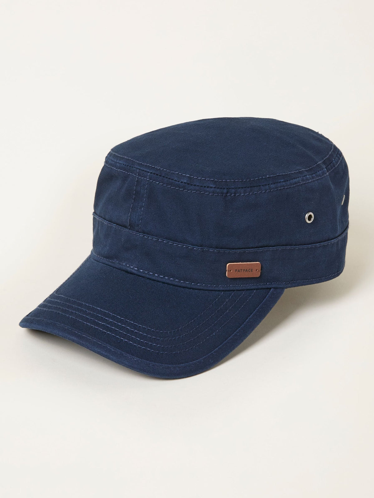 FatFace Navy Blue Train Driver Cap
