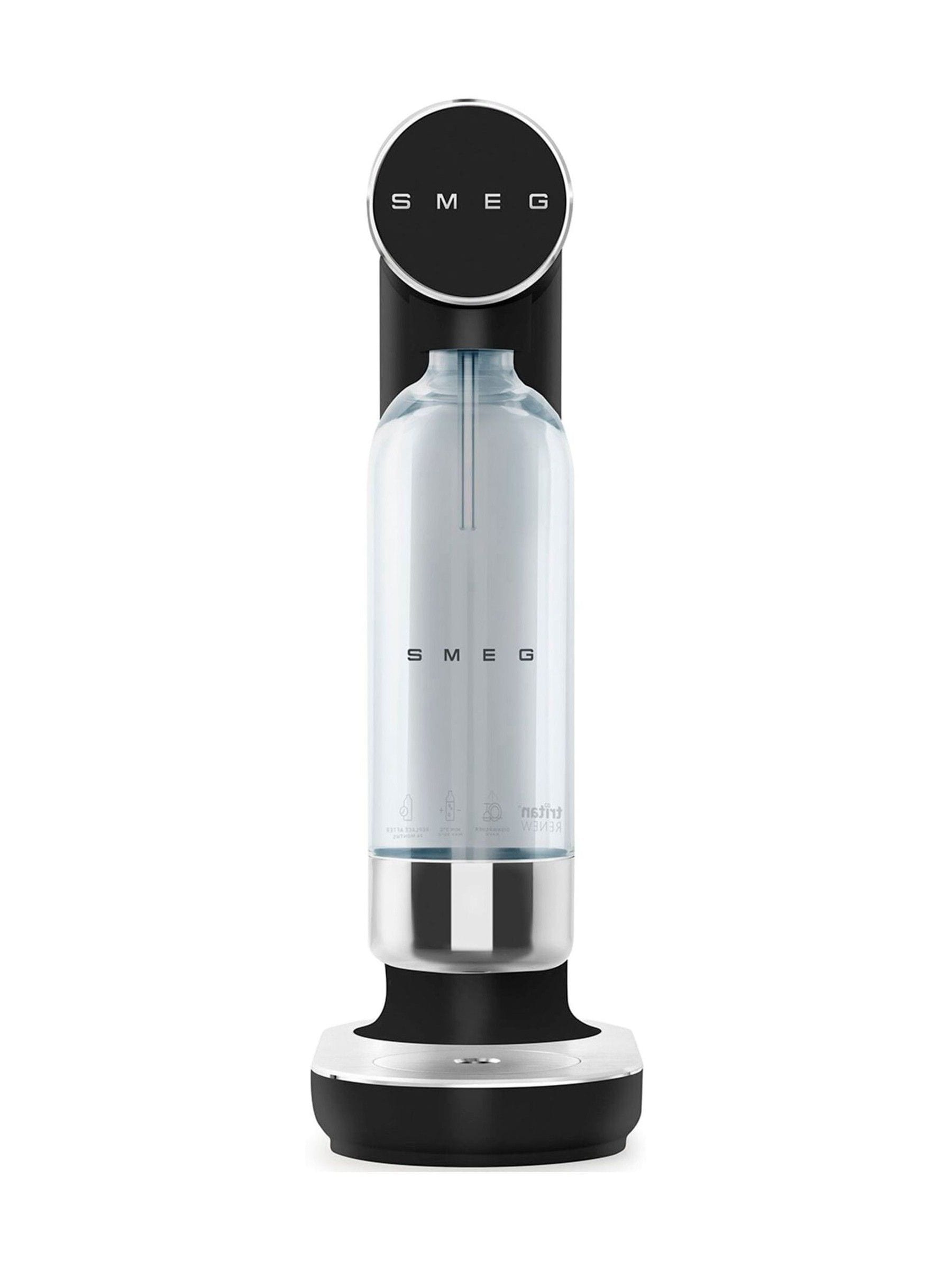 Smeg Matte Black soda maker 800ml (British brand)
