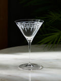 Kew Gardens clear palmhouse martini glasses set of 2, UK version
