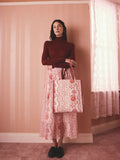Cath Kidston pink Spitalfields print large book bag - British product