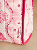 Cath Kidston pink Spitalfields print large book bag - British product