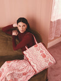 Cath Kidston pink Spitalfields print large book bag - British product