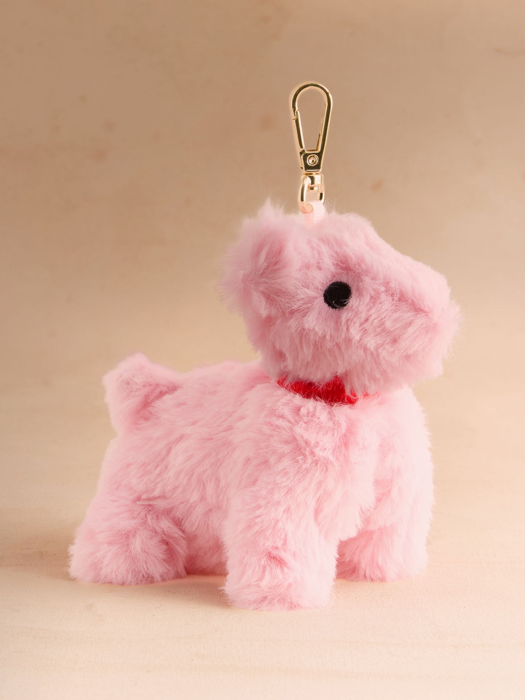 Cath Kidston Pink Stanley Dog Plush Foldaway Tote - British product