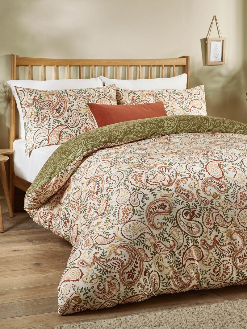 Duvet Day Anika Paisley Printed Multi Duvet Cover Set - British product