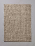 THE SET 2 pack jute flatweave rugs, natural diamond weave - British product