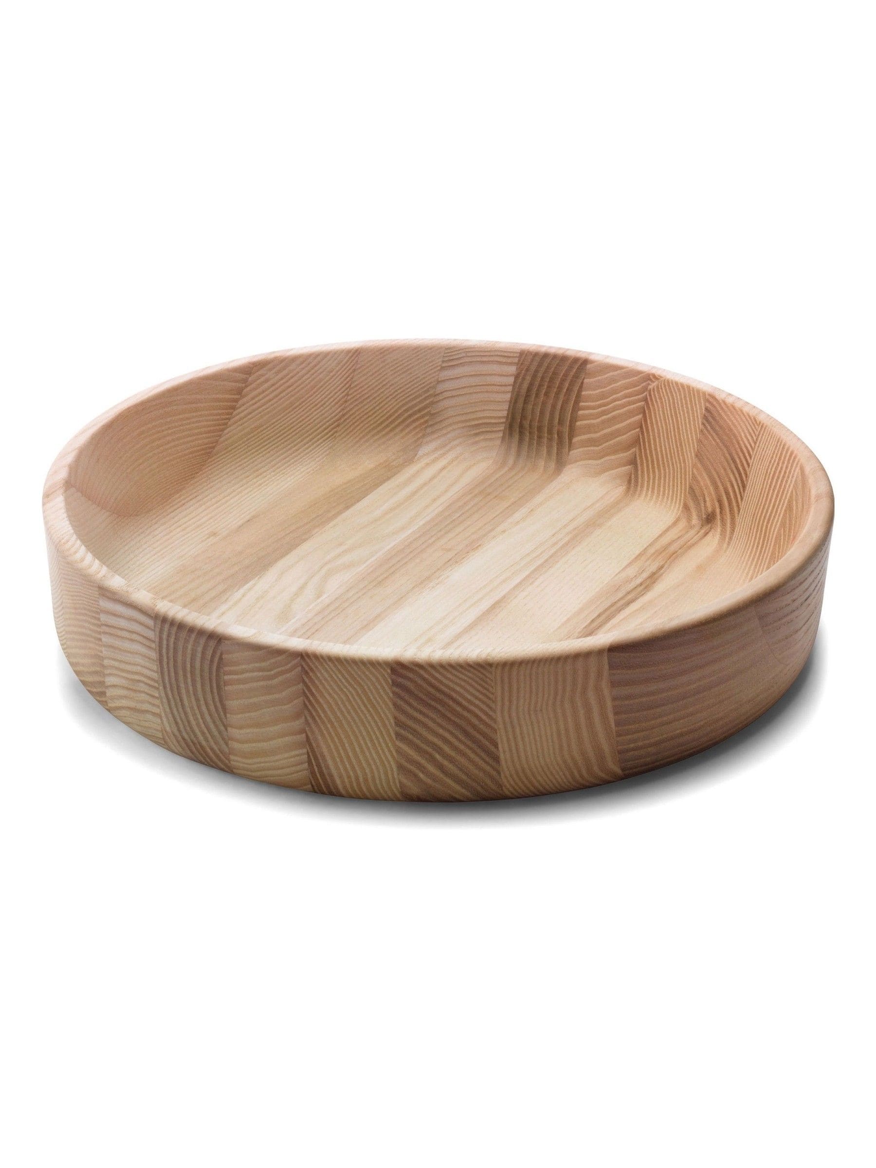 LSA International Ash Collective wood bowl 33cm, UK version