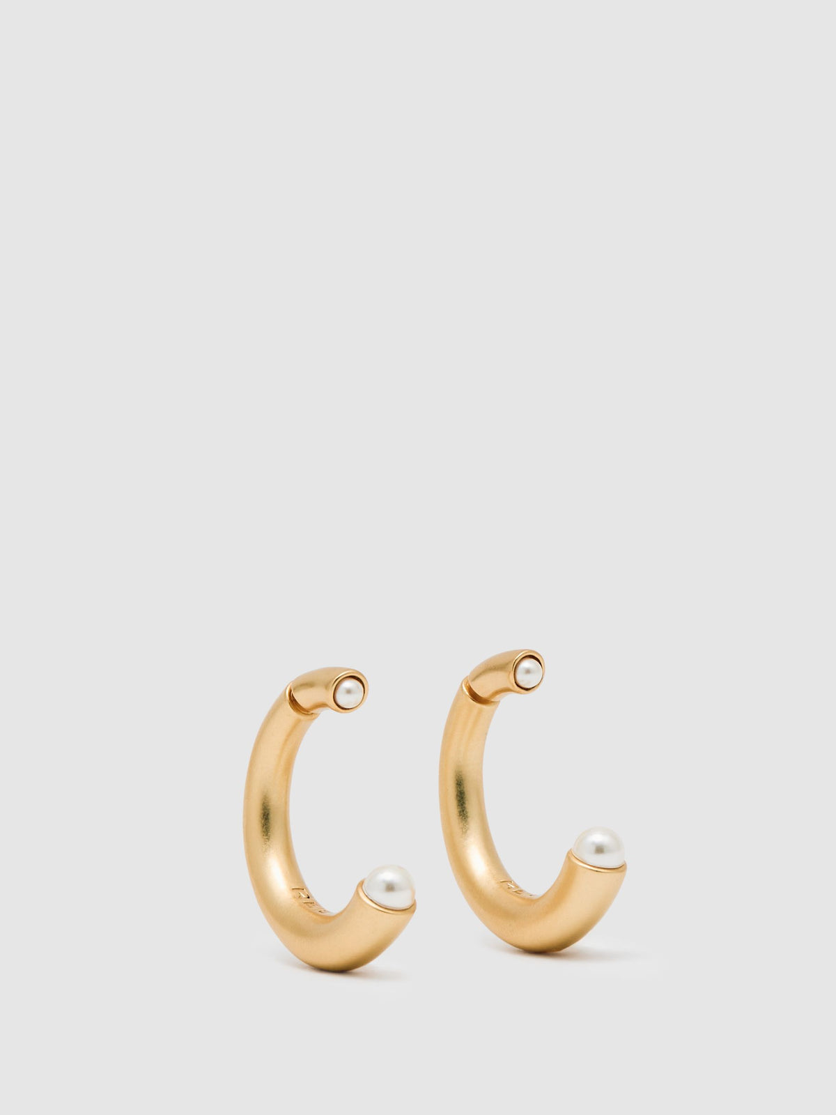 أقراط Reiss Gold Anais Tone Pearl