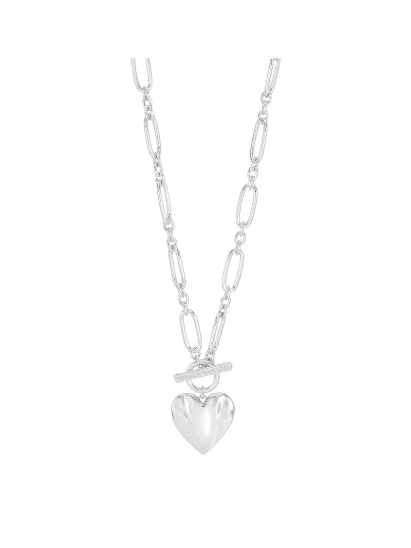 Estella Bartlett waterproof molten heart necklace with 44-48cm chain - British product