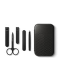 5-Piece Precision Men's Nail Grooming Kit with Stainless Steel Tools