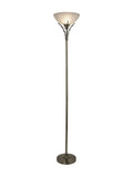 Searchlight Carriden acid glass floor lamp, imported from the UK