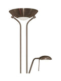 Searchlight antique brass floor lamp 180cm, imported from the UK