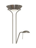 Searchlight Carina Sol floor lamp satin silver - British product