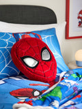Plush cushion red Spiderman head, UK version