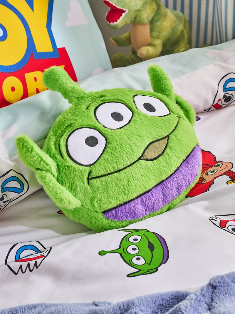 Toy Story Green Alien plush cushion - British product