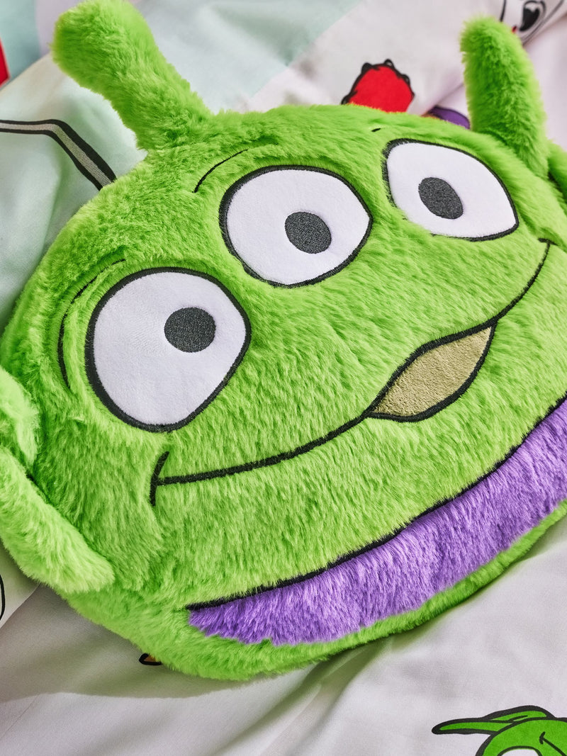 Toy Story Green Alien plush cushion - British product