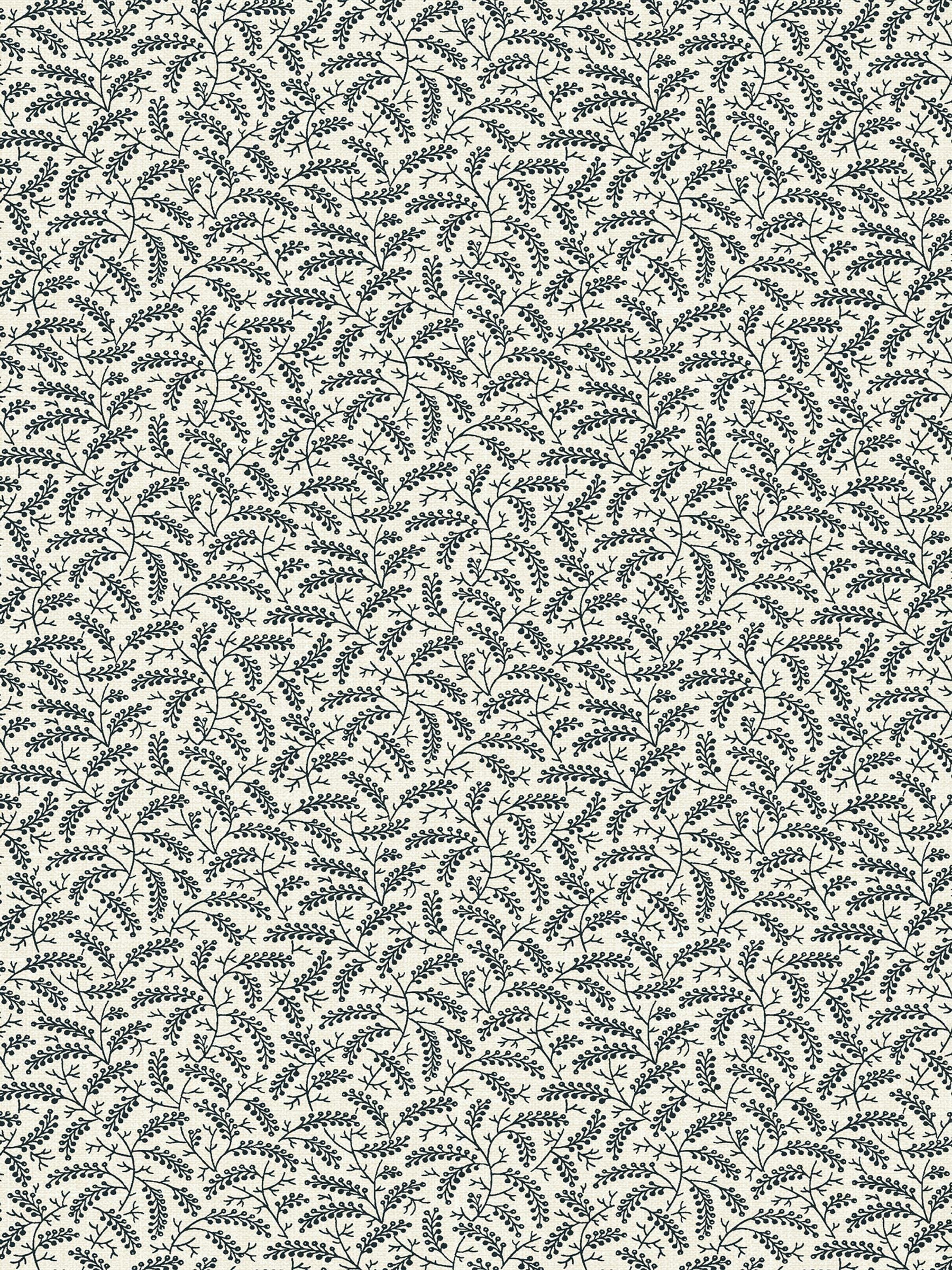 Galerie wallpaper sample Black French Country Leaf A4, UK version