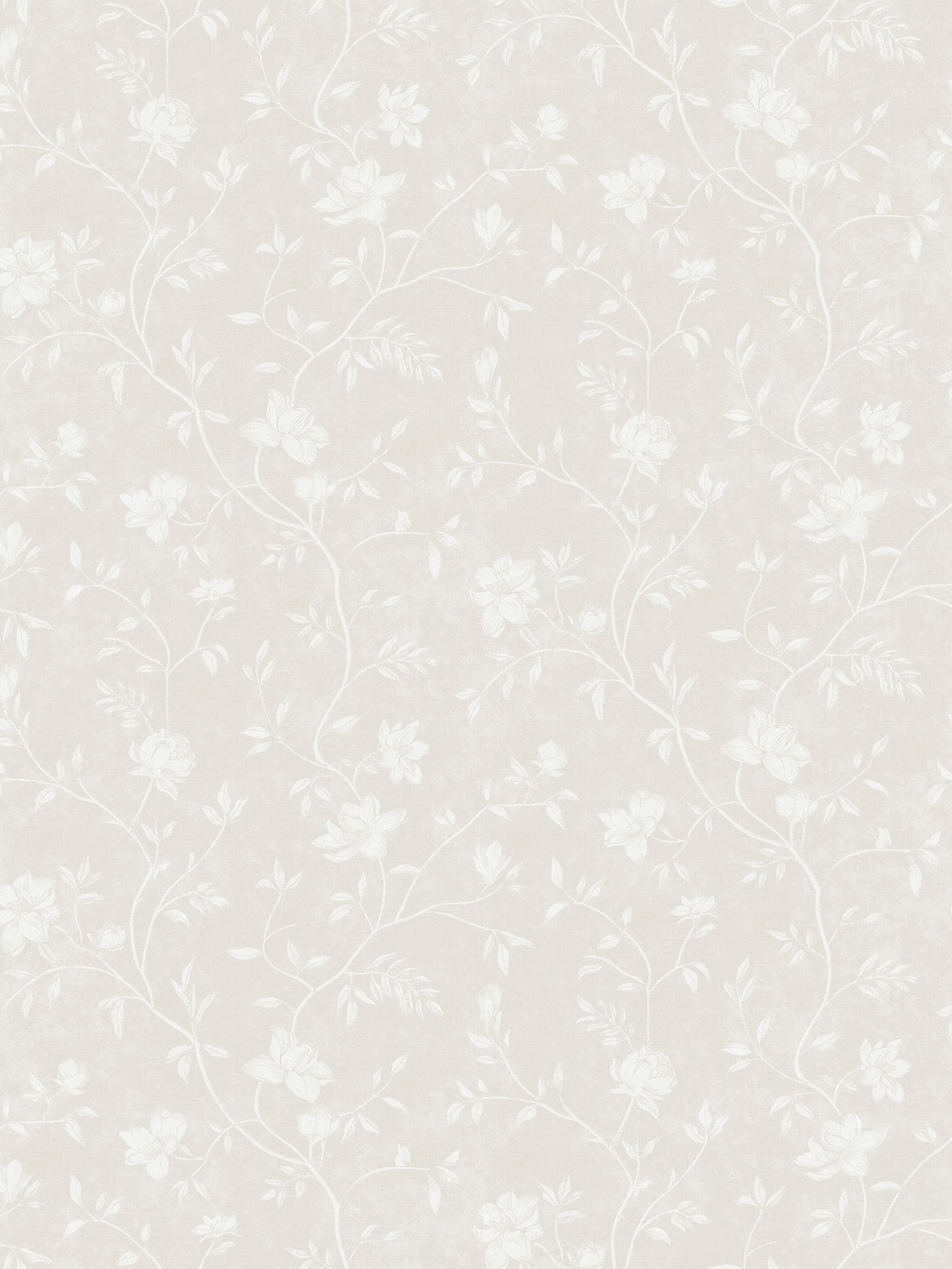 Galerie white spring blossom floral wallpaper sample A4 (British brand)