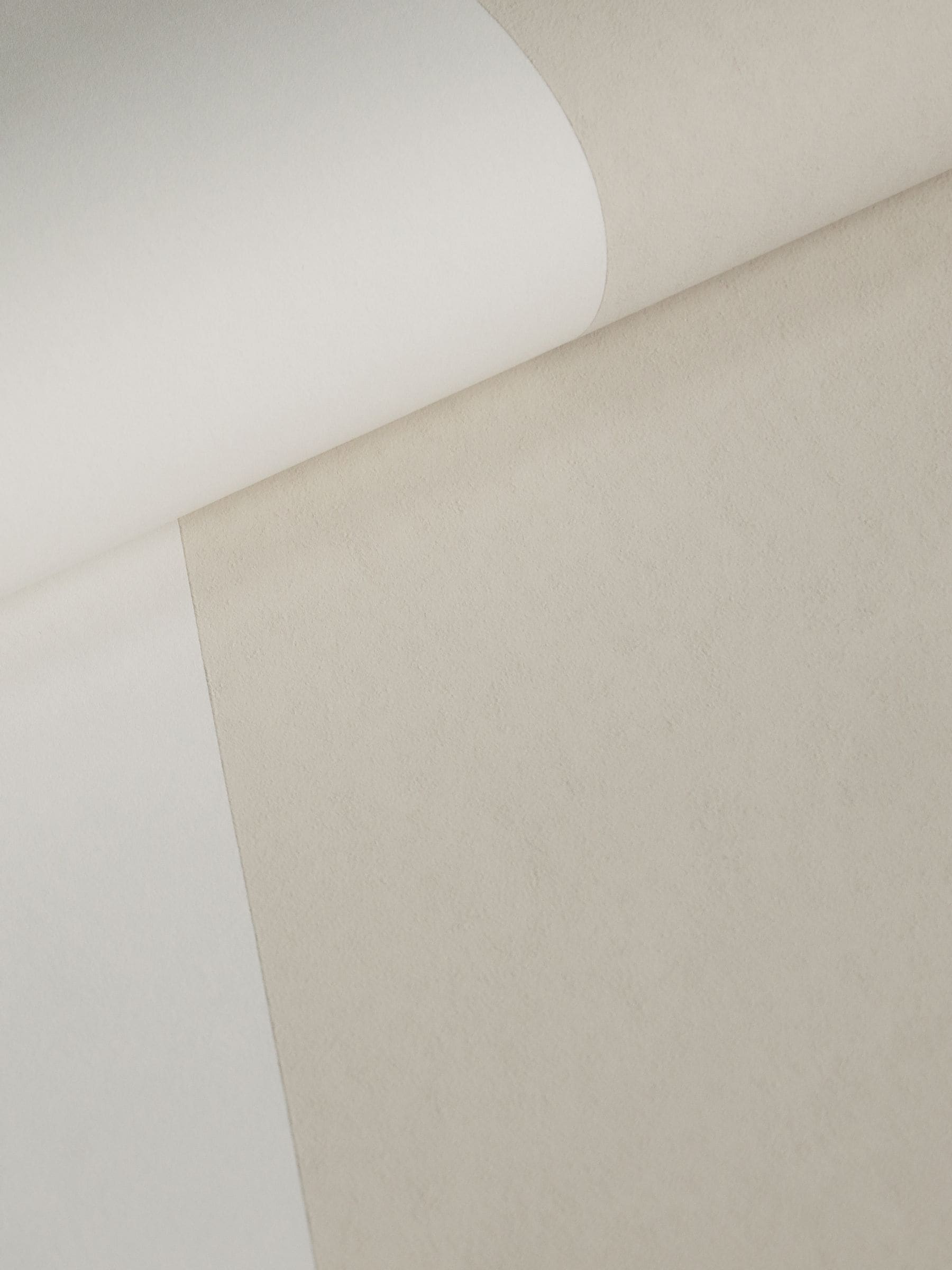 Style Sisters beige half stripe A4 wallpaper sample - British product