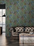 Galerie Purple Welcome Home Tree Leaf A4 Wallpaper Sample