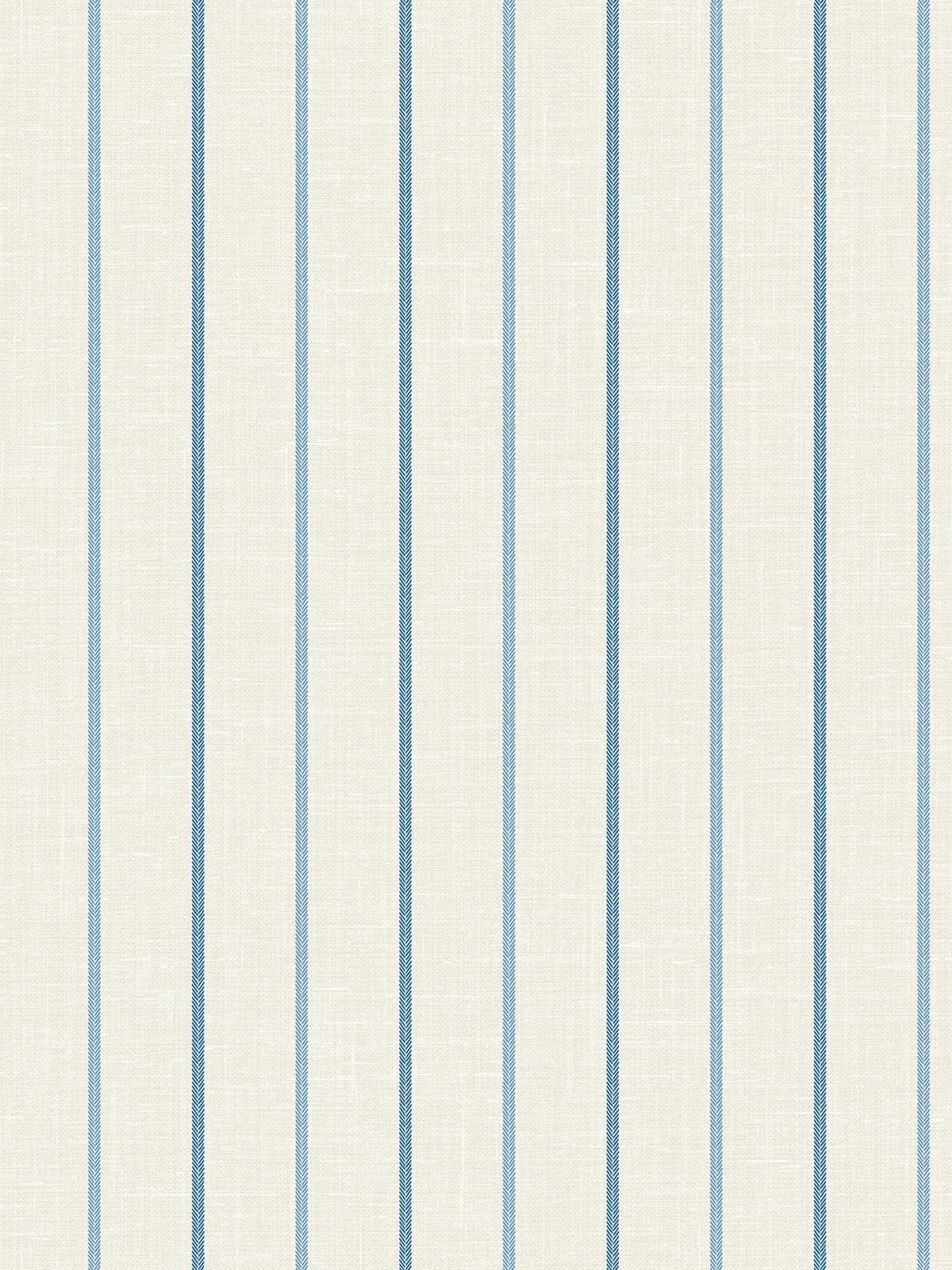 Galerie Blue French Country Stripe A4 Wallpaper Sample