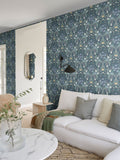 Galerie floral wallpaper sample A4 - British product