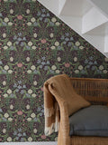 Galerie Green Sommarang 2 Floral Print A4 Wallpaper Sample