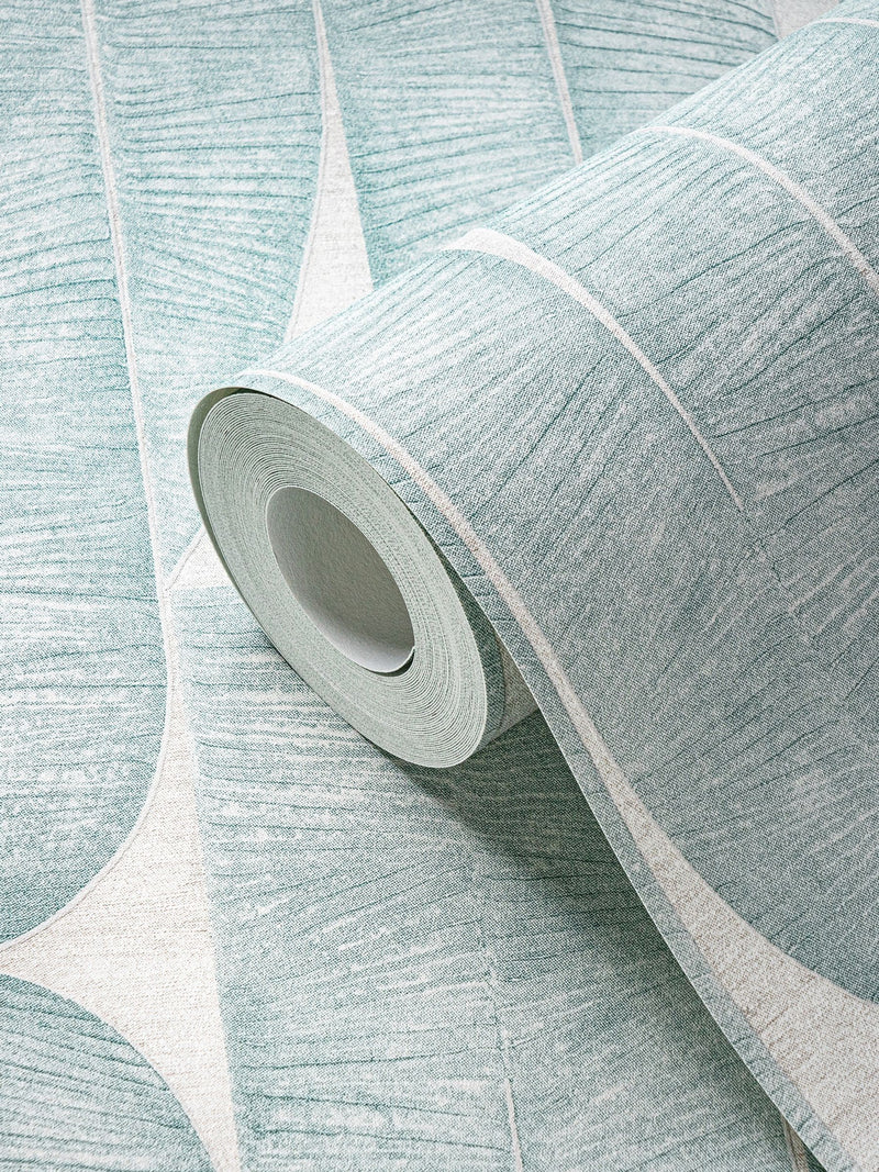 Galerie blue welcome home tree leaf A4 wallpaper sample, imported from the UK