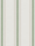 Galerie wallpaper sample Green Spring Blossom Stripe A4 (British brand)