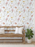 Galerie Yellow Spring Blossom Botanical A4 Wallpaper Sample