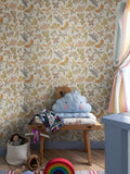 Galerie Green Sommarang 2 Butterfly A4 Wallpaper Sample