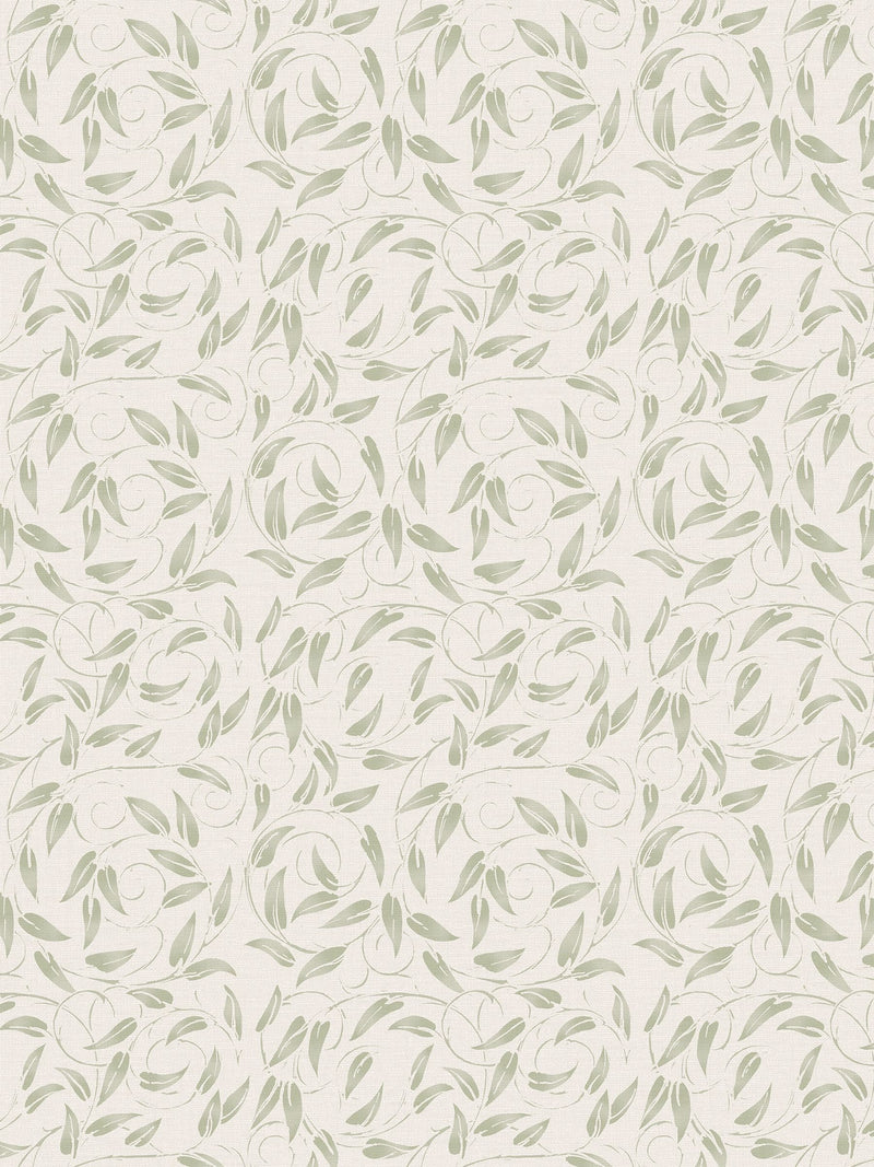 Laurence Llewelyn-Bowen Tit Willow tree leaf wallpaper sample A4 - British product