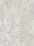 Galerie Beige Welcome Home Floral Print A4 Wallpaper Sample