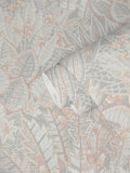 Galerie Beige Welcome Home Floral Print A4 Wallpaper Sample