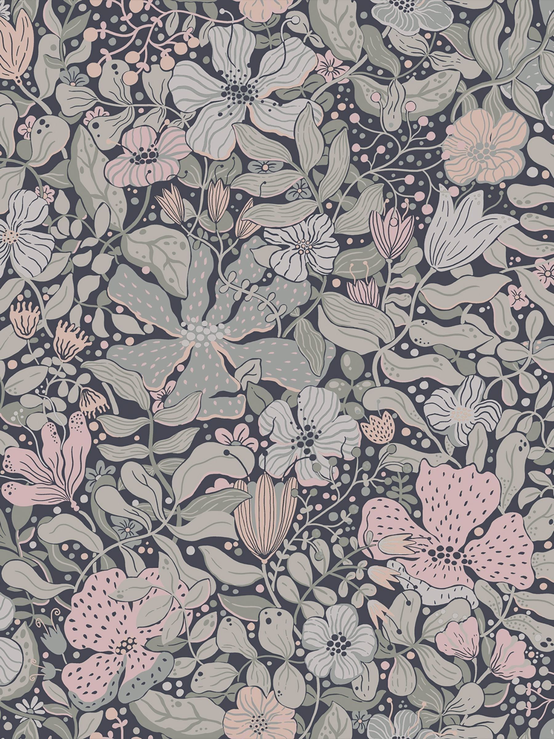 Galerie Pink Sommarang wallpaper sample A4 - British product
