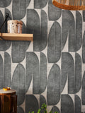 Galerie Blue Welcome Home Tree Leaf Wallpaper Sample A4