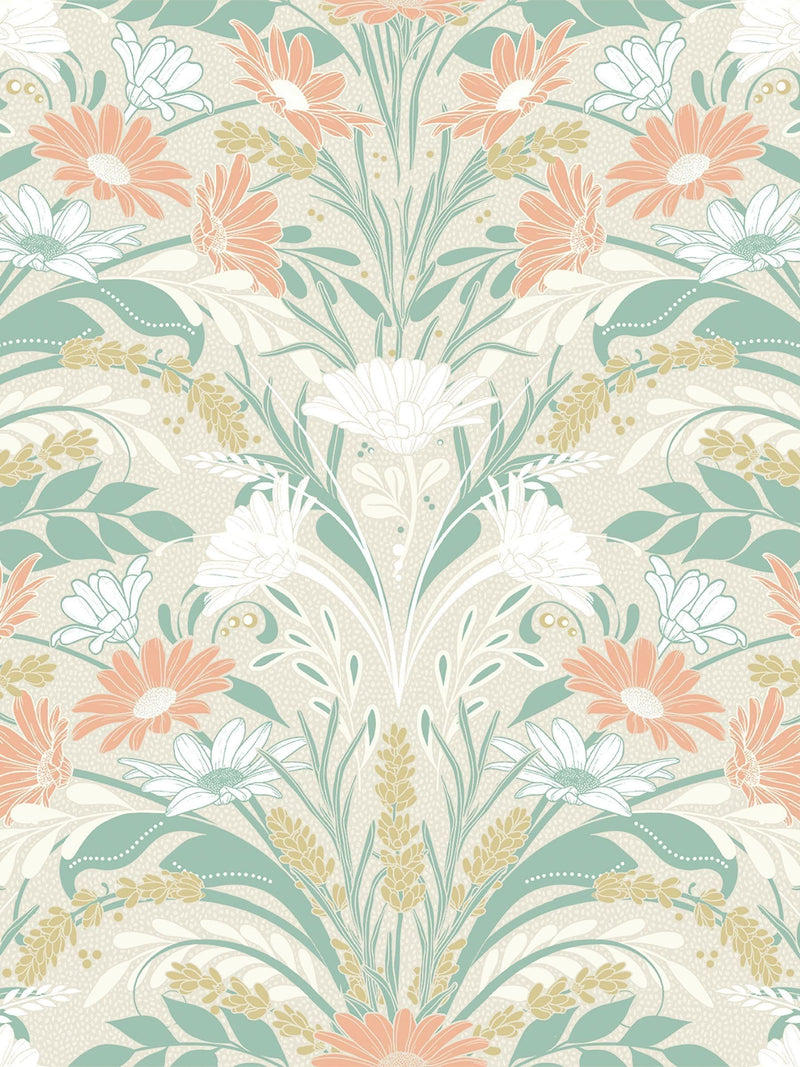 Galerie Green Sommarang wallpaper sample A4 - British product