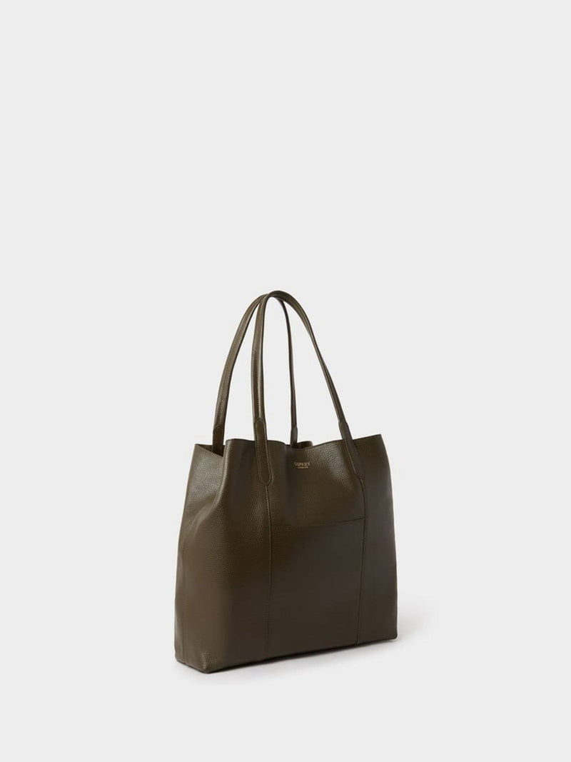 Osprey London Green The Notting Hill Leather Tote Bag