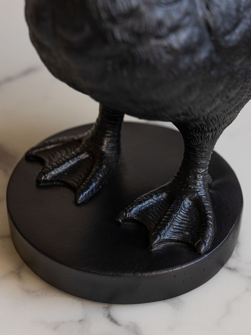 Rockett St George black duck table lamp - British product
