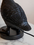 Rockett St George black duck table lamp - British product