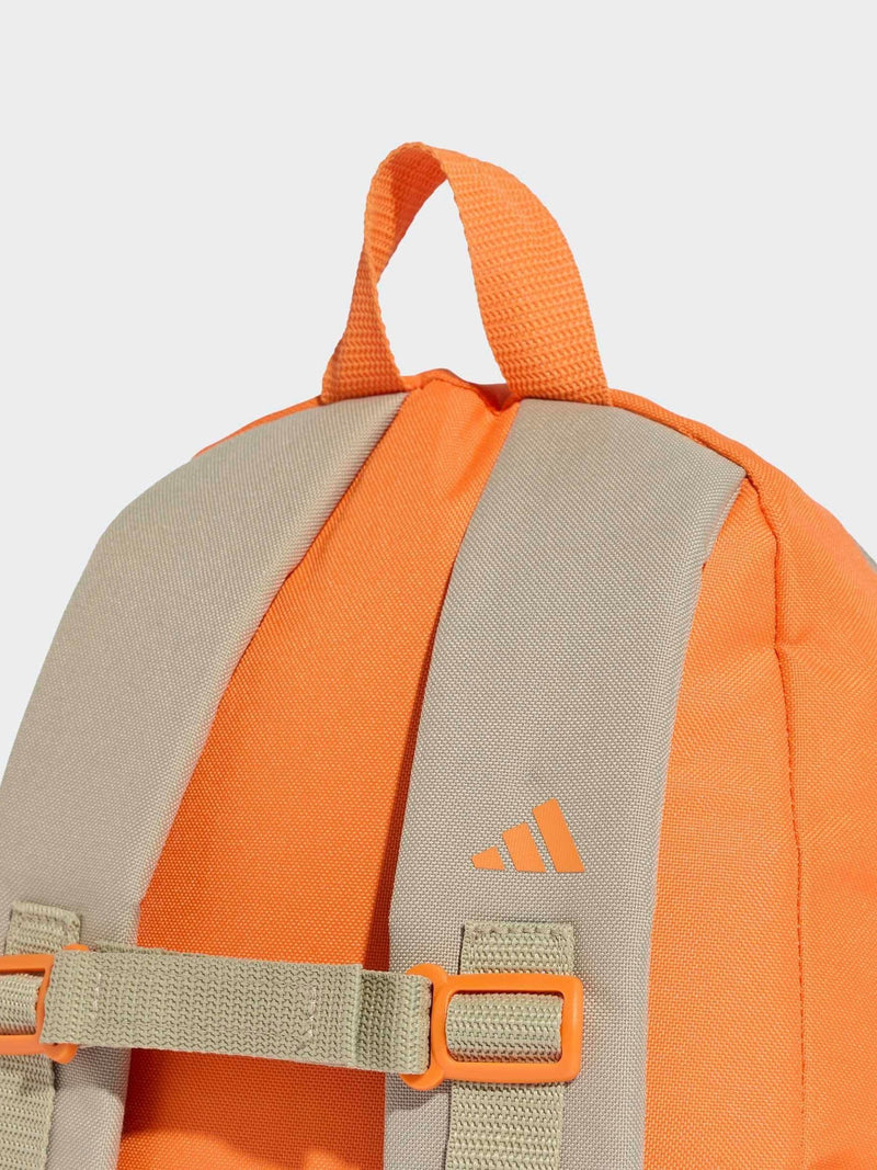adidas Brown 3 Bar Kids Backpack
