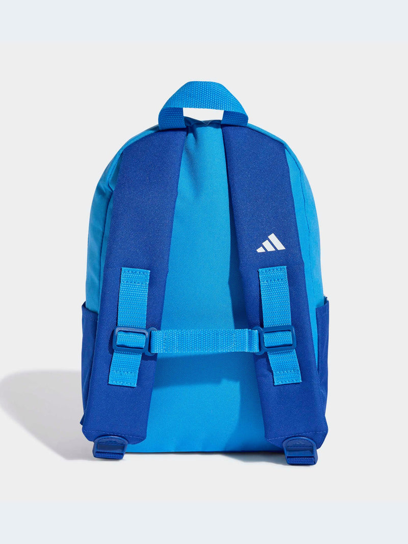 adidas Light Blue 3 Bar Kids Backpack