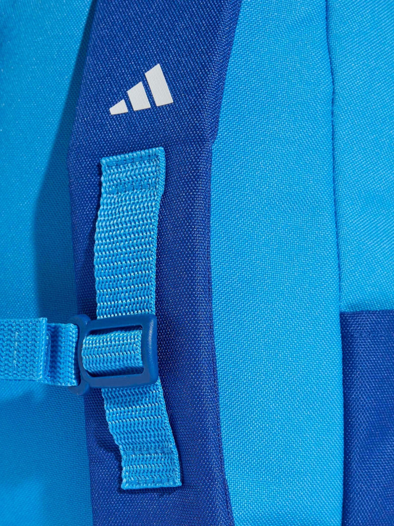 adidas Light Blue 3 Bar Kids Backpack
