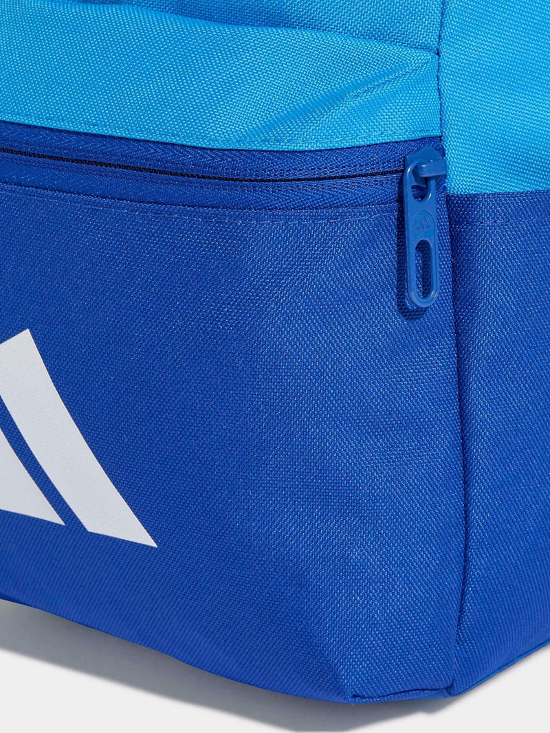 adidas Light Blue 3 Bar Kids Backpack