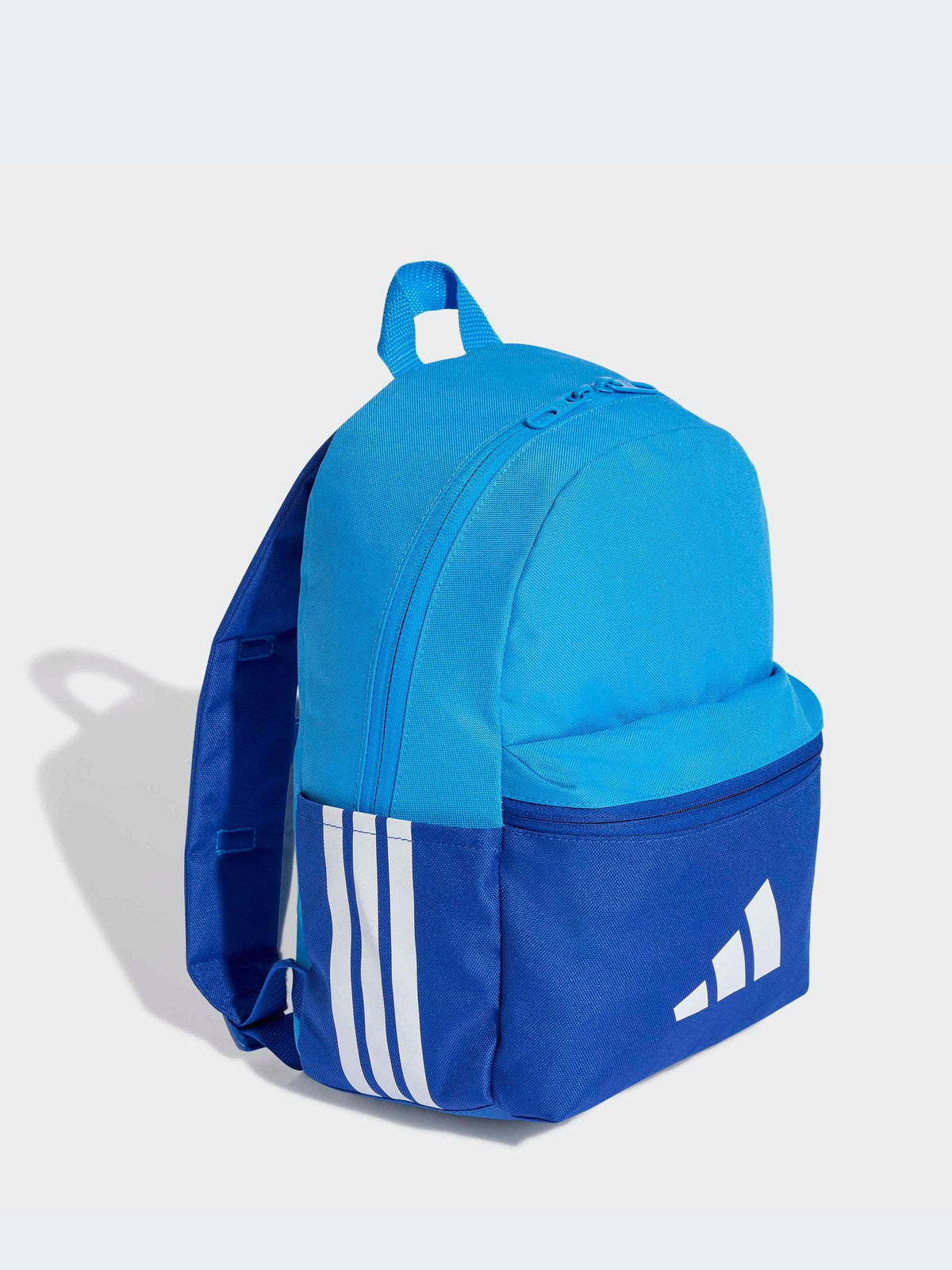 adidas Light Blue 3 Bar Kids Backpack